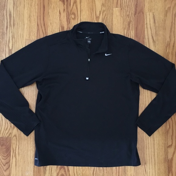nike men's dri fit quarter zip